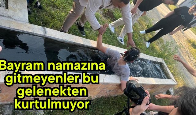 Bayram namazına gitmeyenler bu gelenekten kurtulmuyor