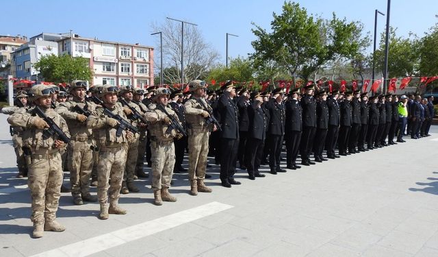 Çanakkale'de Jandarma Teşkilatı'nın kuruluş yıldönümü kutlandı