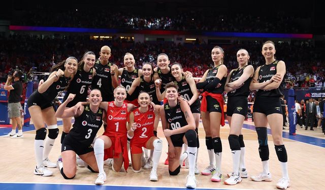 A Milli Kadın Voleybol Takımı, Milletler Ligi’nde 7’de 7 yaptı
