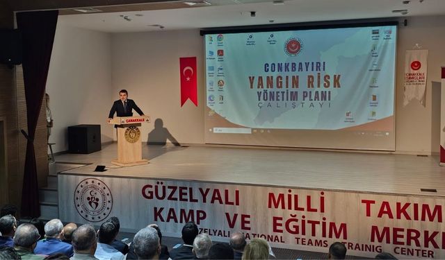 Conkbayırı’nda yangın riskine karşı kapsamlı planlama