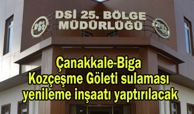 Su yapıları yaptırılacak