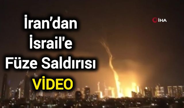 İran’dan İsrail'e Füze Saldırısı: Bölgedeki Gerilim Tırmanıyor