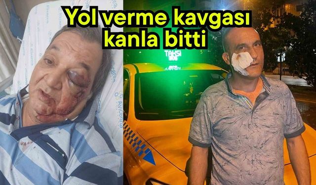 Yol verme kavgası kanla bitti