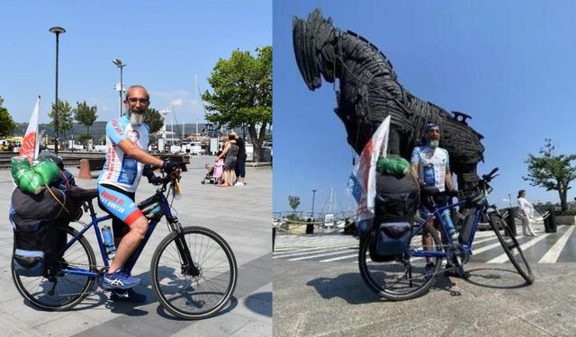 Çanakkale’de 7 bin 500 kilometrelik umut yolculuğuna başlayacak