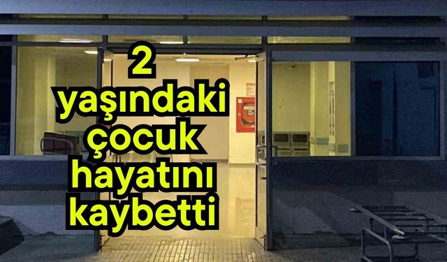 2 yaşındaki çocuk hayatını kaybetti