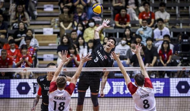 A Milli Erkek Voleybol Takımı, Almanya'yı 3-1 mağlup etti
