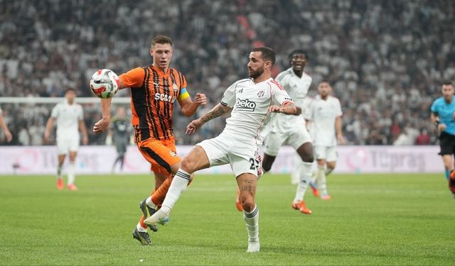 Beşiktaş, Shakhtar Donetsk karşısında tur peşinde