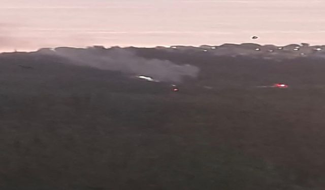 Çanakkale Güzelyalı’daki yangın kontrol altında