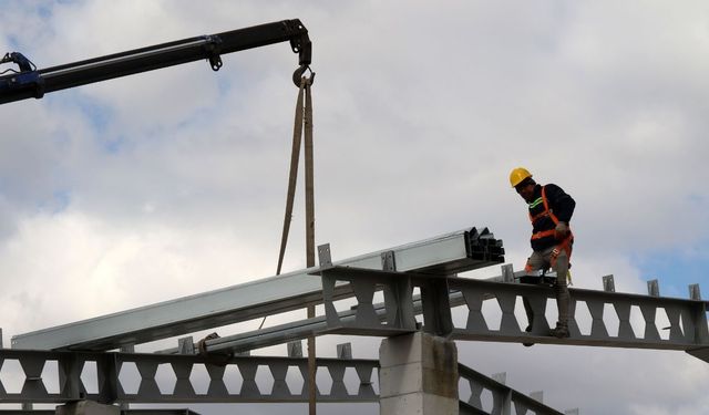 İnşaat maliyet endeksi yıllık yüzde 22,40 arttı