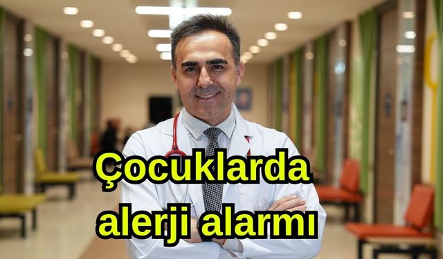 Çocuklarda alerji alarmı