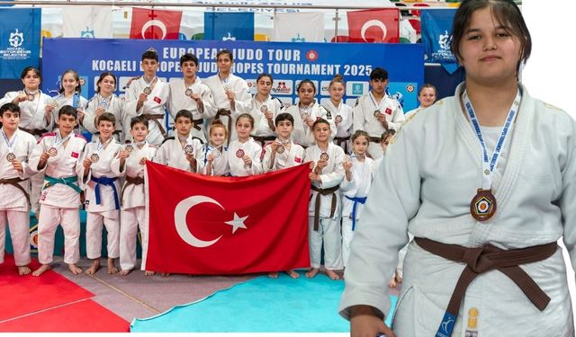 Çanakkaleli Sümeyye’den milli başarı