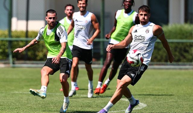Beşiktaş, St. Patrick's maçı hazırlıklarını sürdürdü