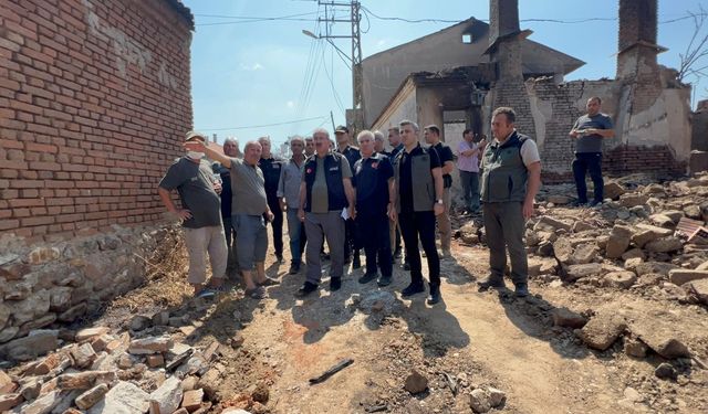 Çanakkale'de hasar tespit çalışmaları için 9 ekip kuruldu (Video)