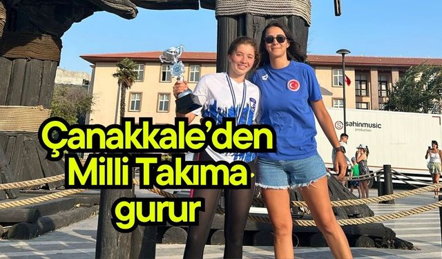 Çanakkale’den Milli Takıma gurur
