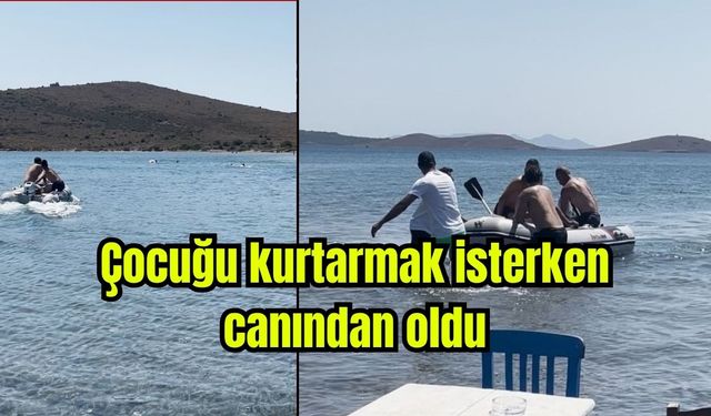 Yürüyerek gidilen adada can pazarı (Video)