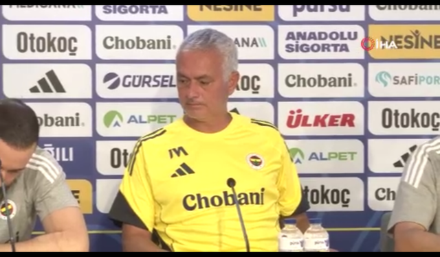 Jose Mourinho: "Yarınki atmosfer taraftarlarımızın elinde"