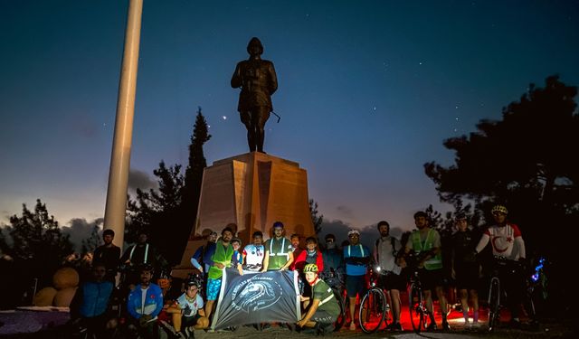 Çanakkale Bisiklet Platformundan anlamlı etkinlik