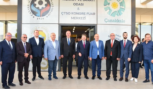 Adalet Bakanı Tunç’tan ÇTSO’ya ziyaret