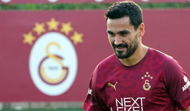 İlkay Gündoğan, Galatasaray ile ilk antrenmanına çıktı