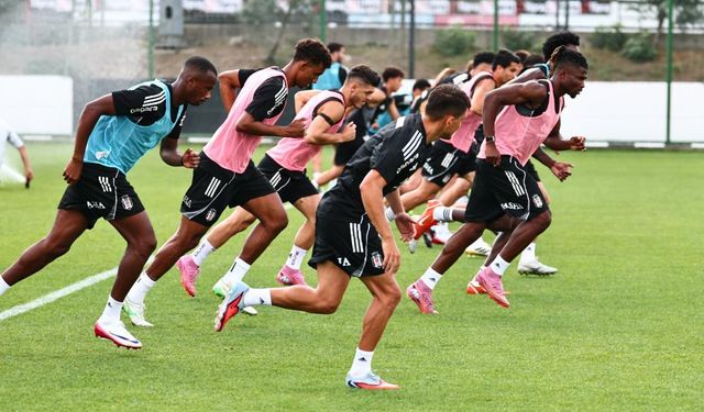 Beşiktaş'ta, Başakşehir maçının hazırlıkları devam etti
