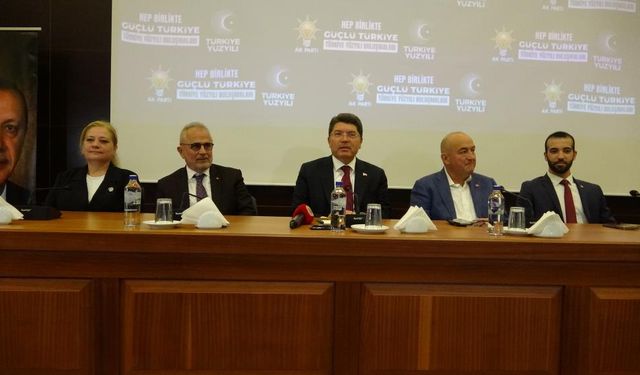 Adalet Bakanı Tunç, Çanakkale’de STK temsilcileriyle buluştu