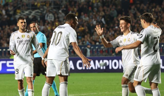Real Madrid, Almatı'da 5 golle kazandı