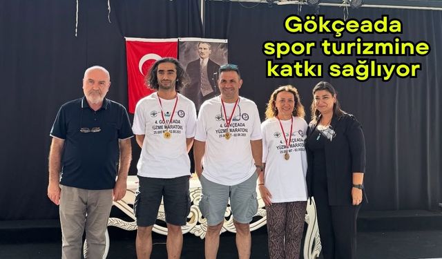Gökçeada, spor turizmine katkı sağlıyor