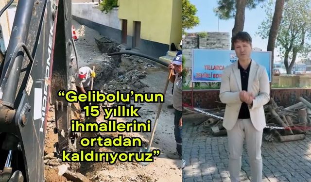 Başkan Soyuak: “Gelibolu’nun 15 yıllık ihmallerini ortadan kaldırıyoruz”