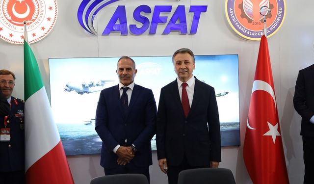 TEKNOFEST'te ASFAT ile Magnaghi Havacılık arasında ortaklık