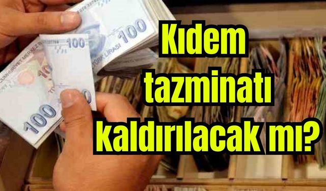 Uzmanı açıkladı: TES ile birlikte kıdem tazminatı kaldırılıyor mu?