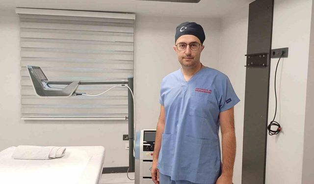 Yapay zeka destekli robotik lazer ile ameliyatsız tedavi
