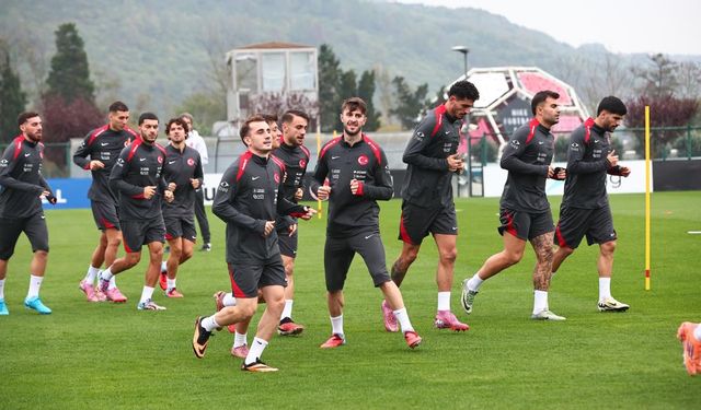 A Milli Futbol Takımı, Bulgaristan maçı hazırlıklarını sürdürdü
