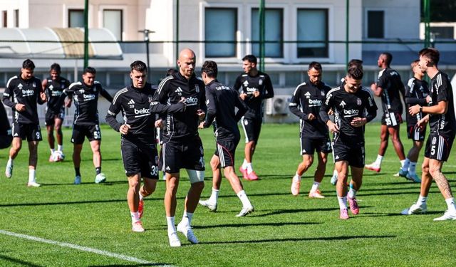 Beşiktaş'ta Konyaspor maçı hazırlıkları devam etti