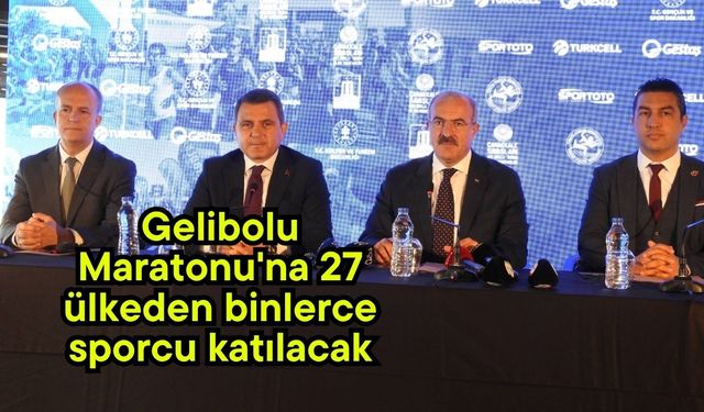 Gelibolu Maratonu'na 27 ülkeden binlerce sporcu katılacak (Video)