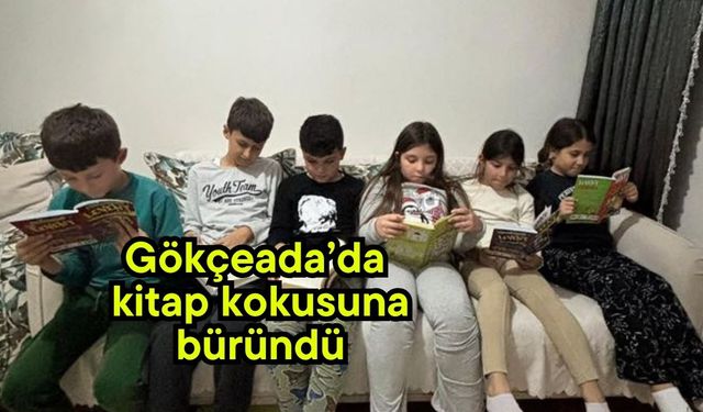 Gökçeada’da kitap kokusuna büründü