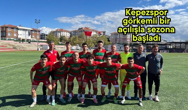 Kepezspor görkemli bir açılışla sezona başladı