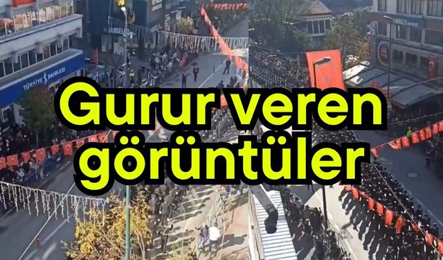 Gurur veren görüntüler (Video)