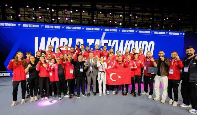Türkiye, taekwondoda tarihinin en başarılı şampiyonasını yaşadı