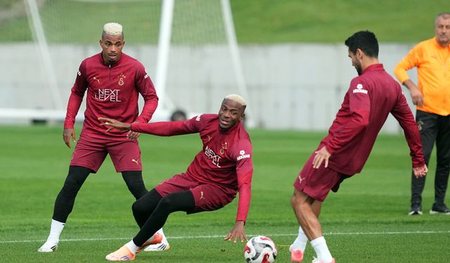 Galatasaray, Beşiktaş maçına hazır