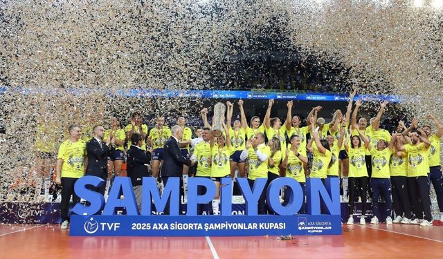 Şampiyonlar Kupası şampiyonu Fenerbahçe