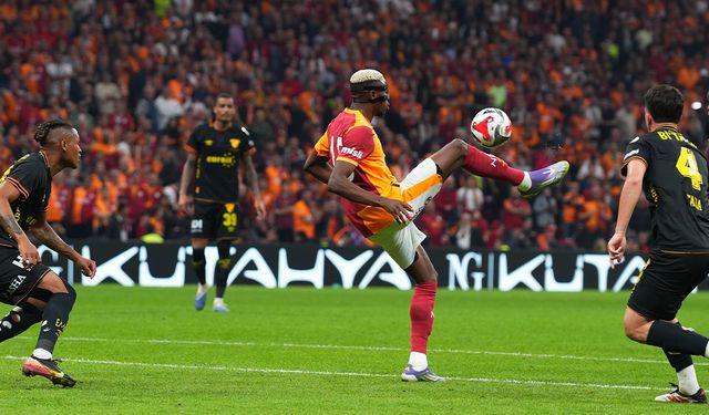 Galatasaray, Göztepe'yi golcüleriyle yıktı