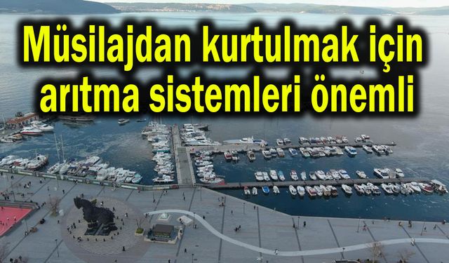 Müsilajdan kurtulmak için arıtma sistemleri önemli (Video)