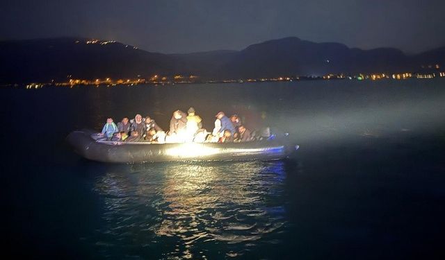 Çanakkale'de 34 kaçak göçmen yakalandı
