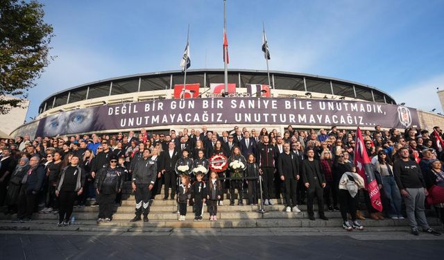 Beşiktaş Kulübü, Gazi Mustafa Kemal Atatürk'ü andı