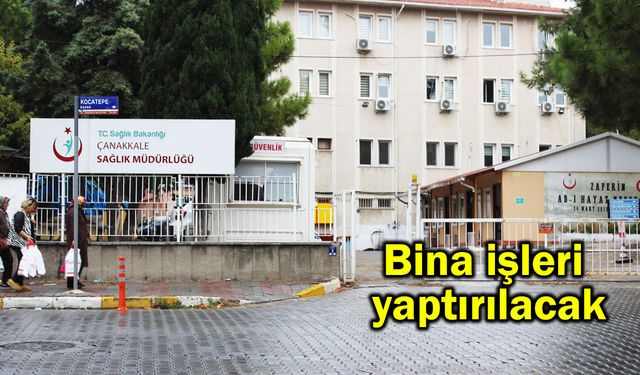 Bina işleri yaptırılacak