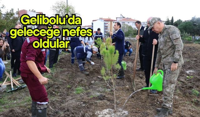 Gelibolu’da geleceğe nefes oldular