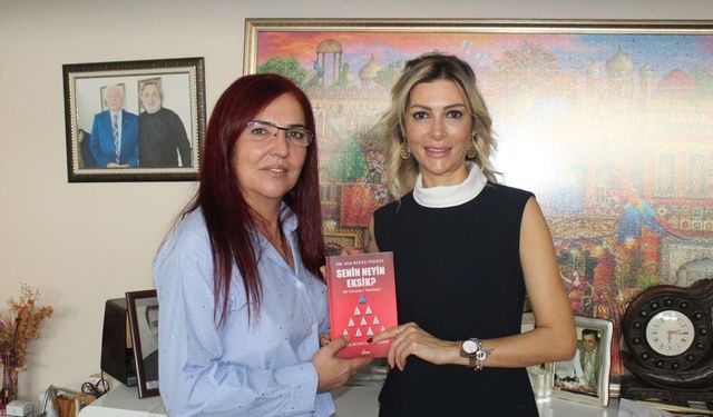 Toksoy, Boğaz Medya’yı ziyaret ederek kitabını hediye etti