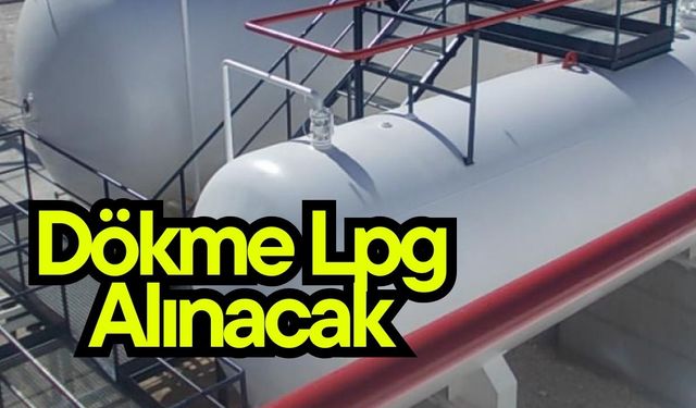 Dökme LPG alınacak