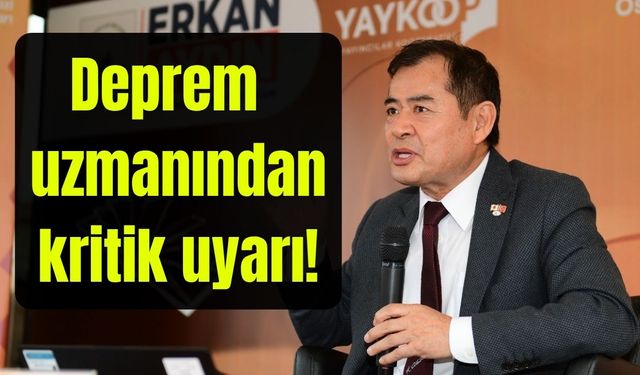 Japon deprem uzmanından kritik uyarı (Video)