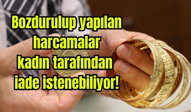 Düğün takılarını dikkatli harcayın (Video)